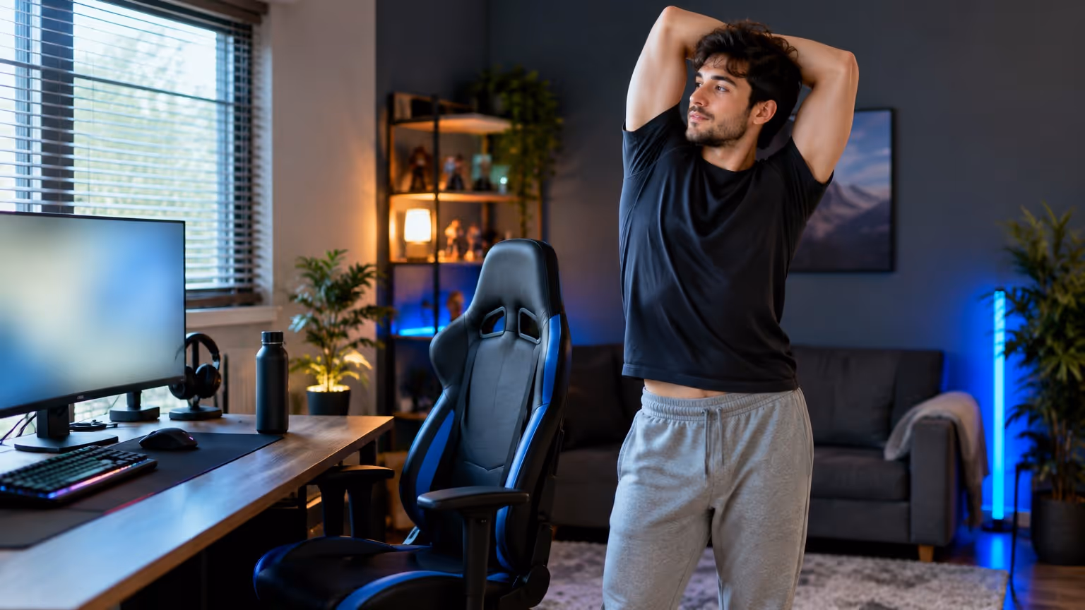 Como cuidar da saúde jogando por muitas horas