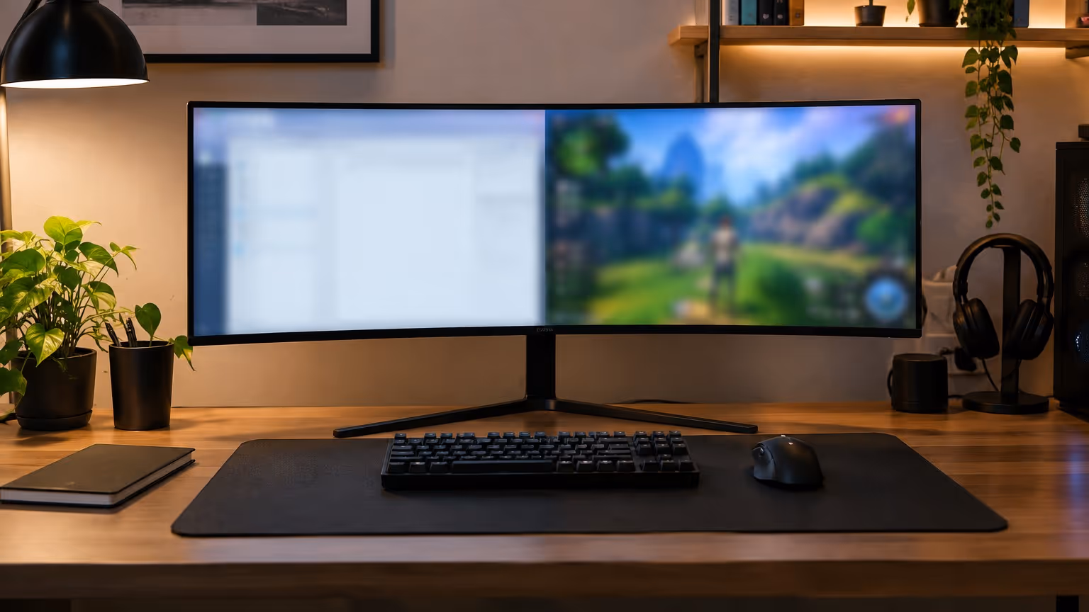 Análise de monitores para trabalho e jogos