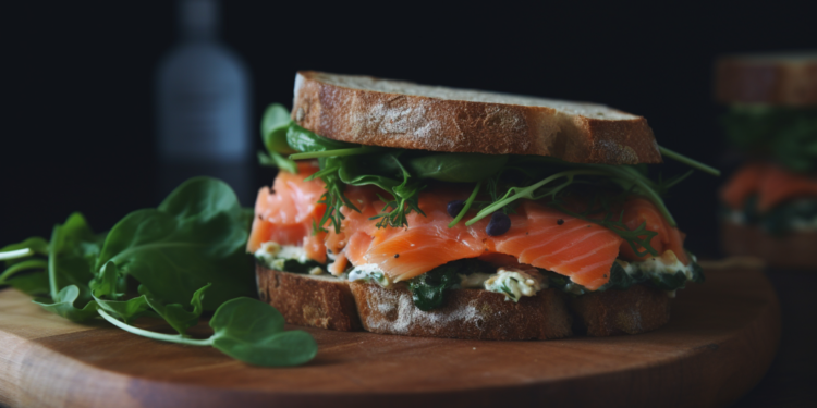 Sanduíche Fit de Salmão Defumado: Aprecie sem Pesar na Balança! 3 Sanduíche Fit de Salmão Defumado: Aprecie sem Pesar na Balança!