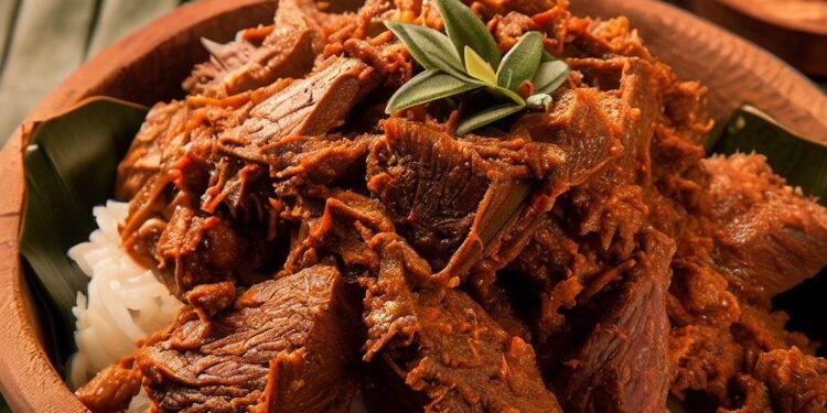 Rendang Indonésio: Carne Cozida Lentamente em Coco e Especiarias 3 Rendang Indonésio: Carne Cozida Lentamente em Coco e Especiarias