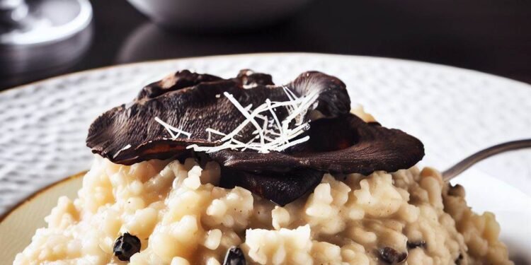 Receita Exclusiva: Risoto de Trufas Negras e Parmesão 2 Risoto de Trufas Negras e Parmesão