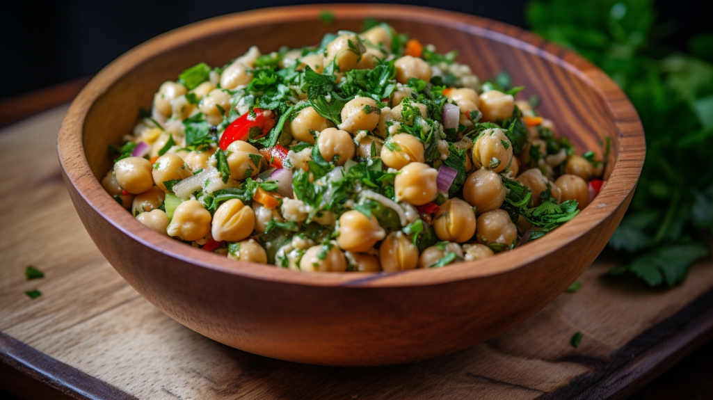 Salada de Grão-de-Bico: Emagreça com Prazer e Saciedade! 2 Salada de Grão-de-Bico: Emagreça com Prazer e Saciedade!