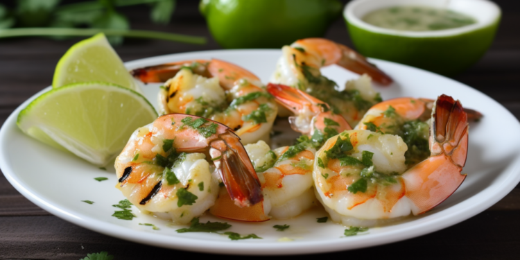 Camarões Grelhados com Molho de Coentros e Limão: Uma Receita Cheia de Sabor 3 Camarões Grelhados com Molho de Coentros e Limão: Uma Receita Cheia de Sabor