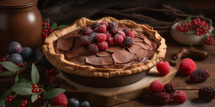 Torta Celestial de Chocolate e Frutas Vermelhas: A Sobremesa que Você Precisa Experimentar! 2 Torta Celestial de Chocolate e Frutas Vermelhas: A Sobremesa que Você Precisa Experimentar!