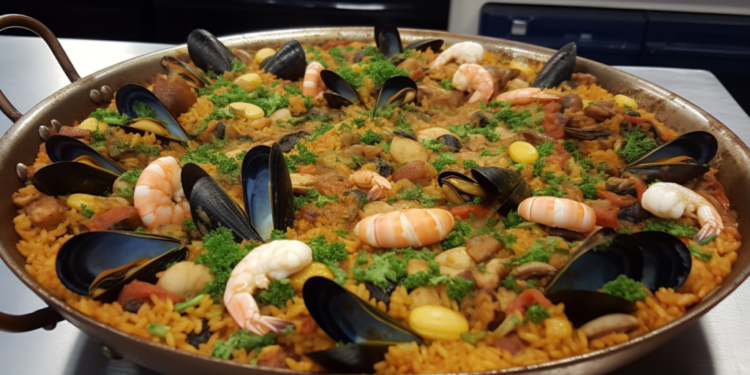 Paella de Frutos do Mar e Chouriço - Um Sabor do Mar 3 Paella de Frutos do Mar e Chouriço