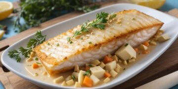 Filé de peixe assado 10 Filé de peixe assado
