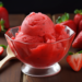 Gelado de Morango Fit: Sobremesa Leve e Saborosa