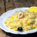 Risoto de Bacalhau Desfiado 4 Risoto de Bacalhau Desfiado