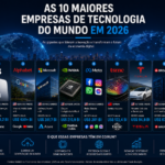 As 10 maiores empresas de tecnologia do mundo em 2026